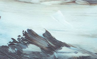 Sanat dokusu, yaratıcı yağ arkaplanı, çizgili ve sıçramalı, çimento özgün grunge arkaplan, kuru desenli yağ boyası, kartlar için şablon, afişler ve baskılar tasarlanmış..
