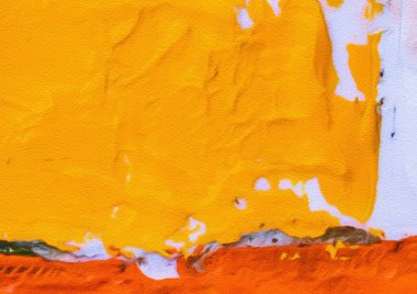 Karışık renklerde soyut arka plan. Yağ ve suluboya tasarım elemanları. Kapaklar, posterler ve afişler için tasarım şablonu. Basit makro yakın çekim boya fırça sıyrıkları.