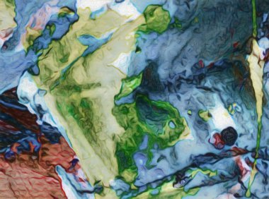 Yağlı yaratıcı soyut boyama arka plan. Boyadokulu fırça darbeleri. Renkli tasarım deseni. Sanatsal çizim grunge doku. Dekorasyon için suluboya karışık güzel sanatlar şablonu. Vintage.