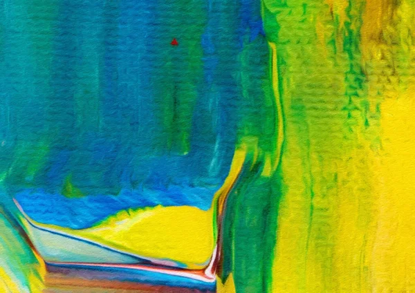 Kreatywne Malarstwo Abstrakcyjne Tło Oleju Teksturowane Pociągnięcia Pędzlem Farby Kolorowy — Zdjęcie stockowe
