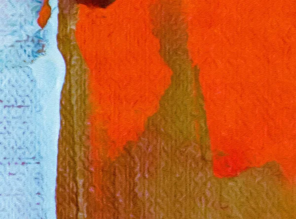 Макрографическая Часть Фон Масляной Краски Фрагмент Крупным Планом Уникальная Гранж — стоковое фото