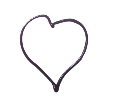 Dekorasyon eritilmiş çikolata