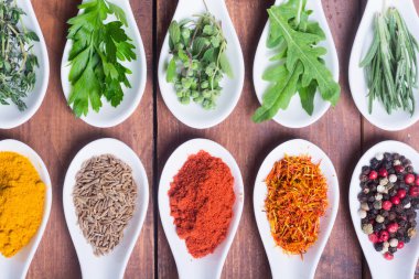 Hint baharat ve bitki çeşitleri