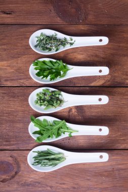 Seramik kaşık otlar ürün yelpazesine