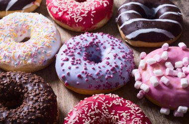 Çeşitli Donuts fotoğraf