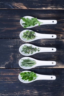 Seramik kaşık otlar ürün yelpazesine