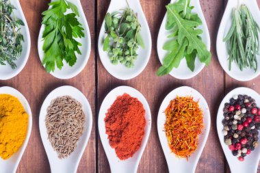 Hint baharat ve bitki çeşitleri