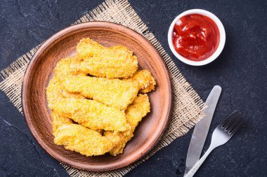 tavuk arka plan şeritler