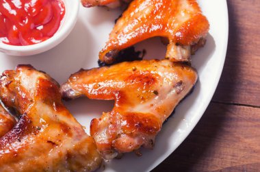 ızgara tavuk kanadı