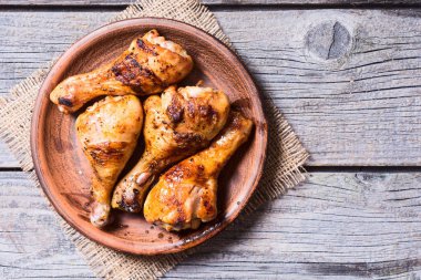 ızgara tavuk drumsticks