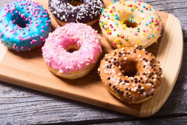 Çeşitli güzellik çörek 