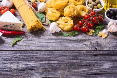 Makarna pişirme için madde