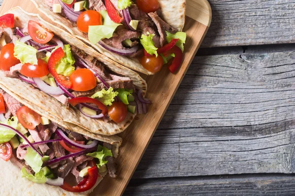 Tacos de porco mexicanos — Fotografia de Stock