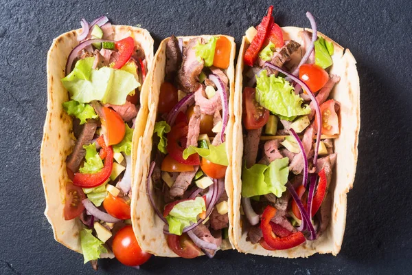 Tacos de porco mexicanos — Fotografia de Stock