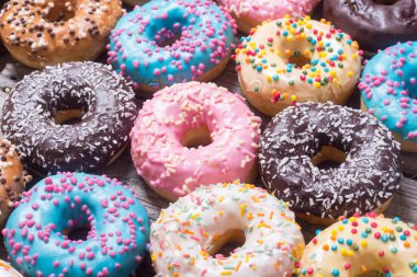 Çeşitli güzellik çörek 