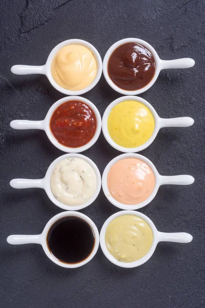 Ensemble de sauces — Photo