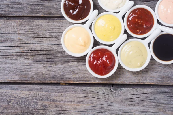 Conjunto de salsas — Foto de Stock