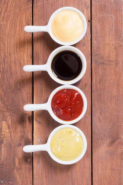 Ensemble de sauces — Photo