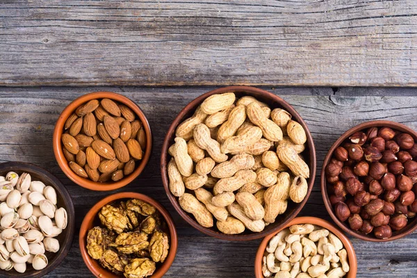 Mix of nuts — Stock Photo, Image