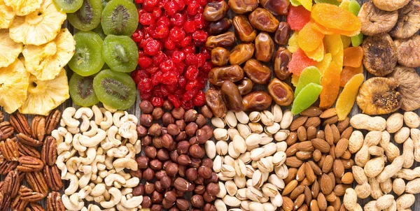 Mix fındık, Kuru ve meyve şekerlenmiş