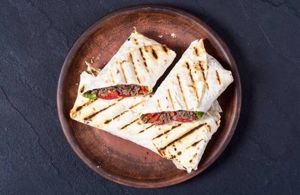 Burrito casero sabroso —  Fotos de Stock