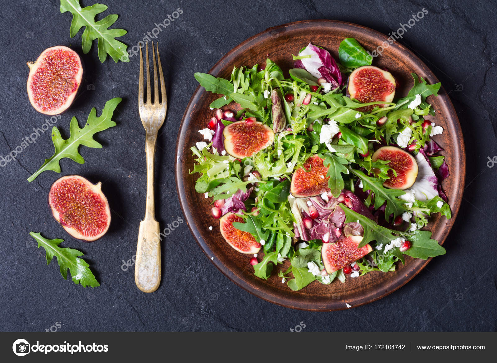 ISPANAKLI ROKA SALATASI ISPANAKLI ROKA SALATASI