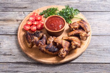 ızgara tavuk kanadı