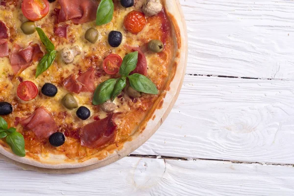 Pizza italiana con marmellata — Foto Stock