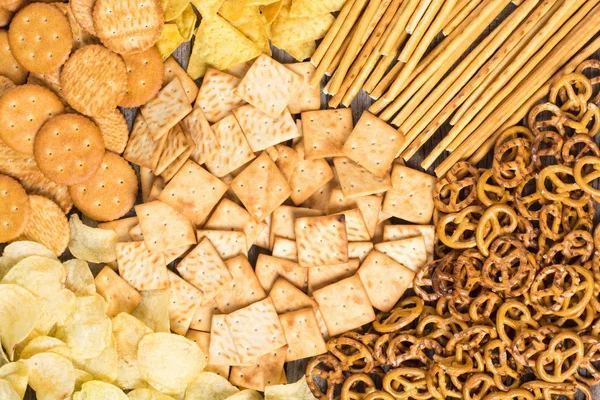 Mix aus Snacks — Stockfoto