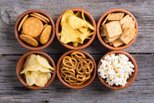 Mix of snacks — Stock Photo, Image