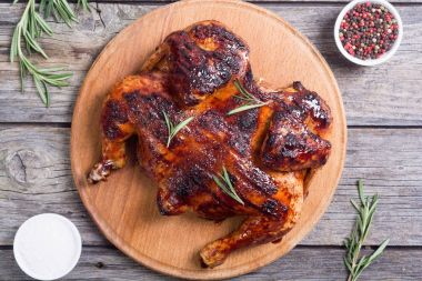 ızgara tavuk arka plan