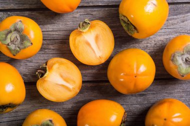 Lezzetli olgun hurma meyve