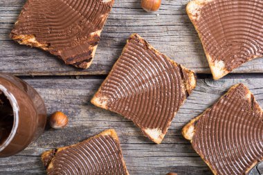 somun nuga krem sandviç