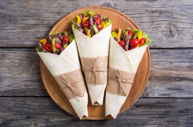 Börek sığır eti ile 