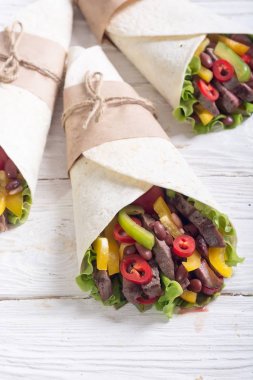 Börek sığır eti ile 