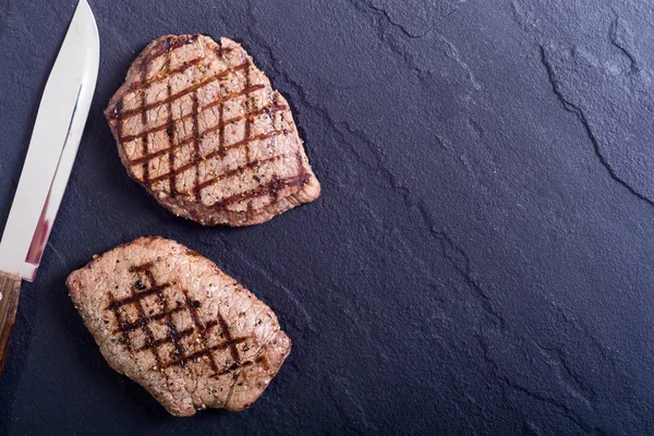 Gegrilltes Rindersteak — Stockfoto