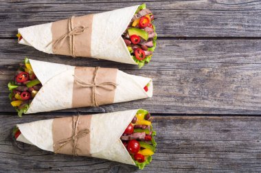 Börek sığır eti ile 