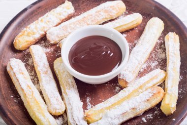 İspanyol ve Meksika tatlı churros