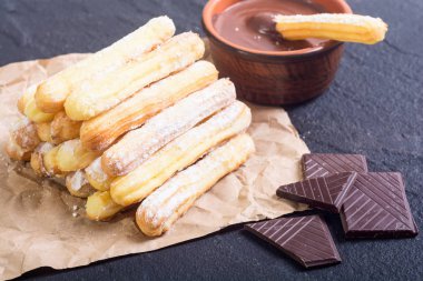 İspanyol ve Meksika tatlı churros