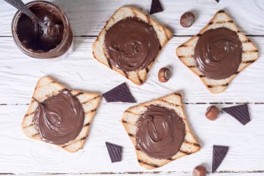 somun nuga krem sandviç