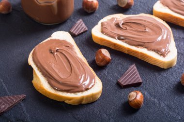 somun nuga krem sandviç