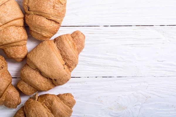 French traditional breakfast croissant — Stock Photo, Image