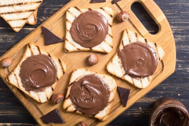 somun nuga krem sandviç