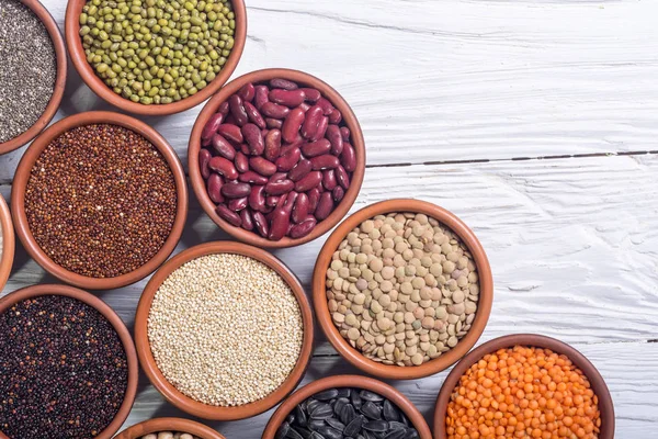 Hububat ve fasulye kase 