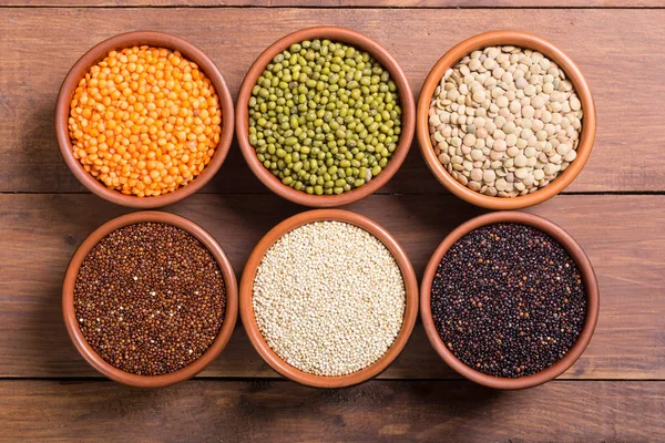 Hububat ve fasulye kase 