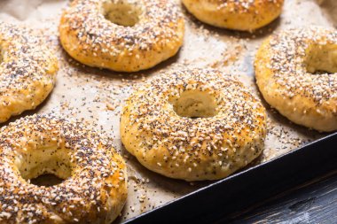 Ev yapımı new york simit