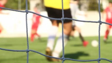 Bulanık ateş futbol kaleci arka plan kullanmak için