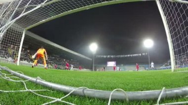 Rijeka, Hırvatistan 9 Nisan: futbol maç ilk Hırvat Futbol Ligi Hnk Rijeka ve Nk Zagreb arasında 9 Nisan 2016 yılında Rijeka