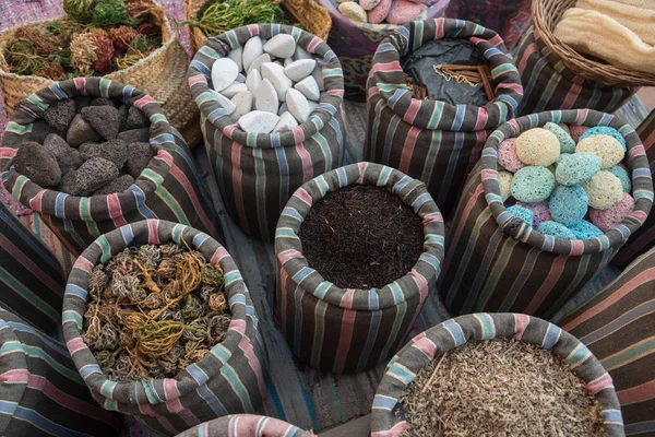 Venda de lembranças árabes — Fotografia de Stock