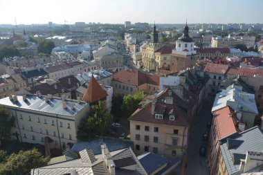 Lublin tarihi bölümü - yukarıdan görünüm